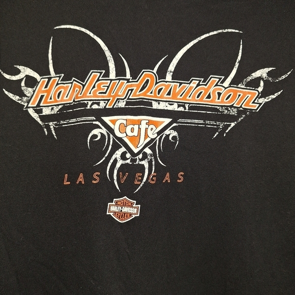 🌟 Harley Davidson cafe Las Vegas t-shirt size large - Picture 2 of 5